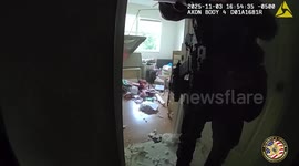 US: Barricaded Suspect Falls Through Ceiling Into SWAT Custody