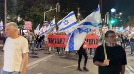 Hundreds protest in Haifa against Netanyahu government