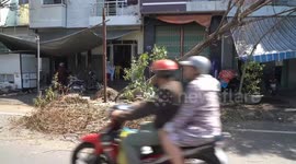 Typhoon Kalmaegi causes power outages in central Vietnam