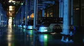 China: Smart warehouse in Beijing realizes faster logistics through advanced digital technology