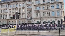 Remembrance Sunday in London, England