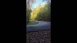 Ferrari Crashes Into U-Haul at Dragon Rally