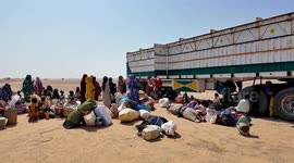 Displaced Sudanese relocated to shelters in Al-Dabba after El-Fasher takeover