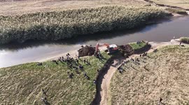 Turkish rescue teams join operation to find drowned boy in northern Syria