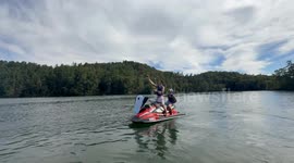 Golfing on a Jet Ski