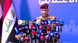 Head of Iraqi Election Security Committee holds press conference about “special voting”