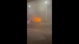 Massive industrial fire breaks out on Tunnel Avenue in Greenwich, UK