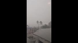 Super Typhoon Fung-wong brings strong waves as it smashes into the Philippines