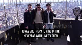 Jonas Brothers to ring in the New Year with live TV show