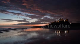 Stunning Sunrise In Bamburgh 1/2