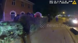 Officers and Bystanders Lift Overturned Car to Free Trapped Teen