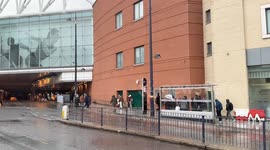 Woman dies after being stabbed in neck during 'unprovoked' bus stop attack