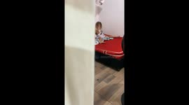 Old Sister Uses Saliva to Comb Her Sister's Hair