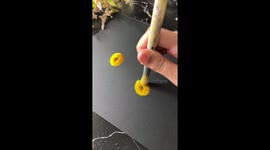 Brush Stroke Flower Painting