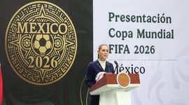 Mexican President Sheinbaum presents FIFA 2026 World Cup plans
