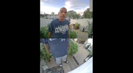 Doorbell Camera Catches Irate Neighbor Making Vulgar Threats