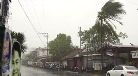 Philippines: Super typhoon “UWAN”  (Fung-wong)  bring strong wind and rain over Luzon Philippines