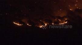 Israeli army UAVs spark fires in southern Lebanon