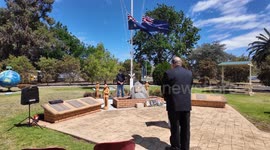 Remembrance Day in Ungarie, NSW, Australia