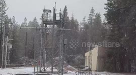 US: Winter Storm Hits Sierra As Heavy Snow Arrives