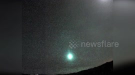 Spain: Brilliant Fireball Lights Up Night Sky Over Valencia