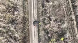 Russian drone operator downs Ukrainian drone with a can of stew in Kostiantynivka, Ukraine