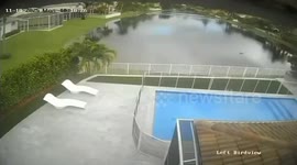 Private jet crashes into pond killing two onboard in Florida