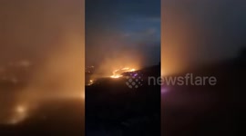 Lebanon: Fires Rage in Southern Lebanon After Israeli Strikes