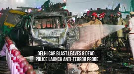 Delhi Car Blast Leaves 8 Dead, Police Launch Anti-Terror Probe