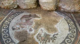 Spectacular Ancient Roman Geometric Mosaics Unearthed Beneath Modern Streets During Excavation Works