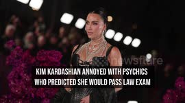 Kim Kardashian annoyed with psychics who predicted she would pass law exam