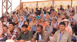 Decorated Camels Shows their Skills in Pushkar Mela in Rajasthan