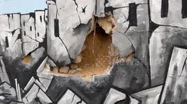 Palestinian artists use graffiti to highlight Gaza’s environmental issues