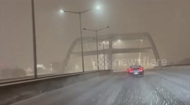US Weather: Heavy Snow In Rochester, NY