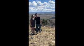 Man Proposes With a Skadoosh