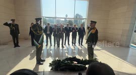 Palestinians commemorate 21st anniversary of Yasser Arafat’s death in Ramallah