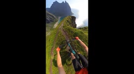 Ridge Riding With a Breathtaking View