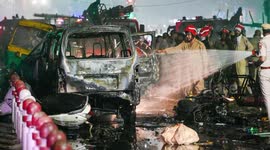 UNCAPTIONED: Delhi Car Blast Leaves 8 Dead, Police Launch Anti-Terror Probe
