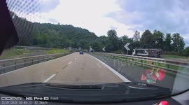 Close Call on Scenic Italian Highway