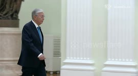 Russia’s Putin meets his Kazakh counterpart Tokayev in Moscow