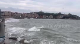 China: Typhoon Fung-Wong nears Taiwan with torrential rain, strong winds