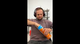 Man Uses Dog's Toes To Hold Chips