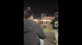 Fun interactions with mascots in Hebei, China