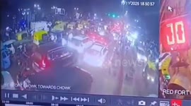 Delhi Blast CCTV: Explosive Moment Caught on Camera