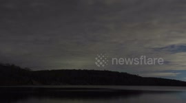 Northern lights illuminate New Jersey sky over Morris County