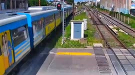 Train derails in Argentina injuring dozens of passengers