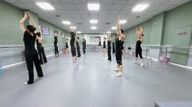 Students perform their first backbend in Shandong, China