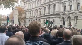 UK: 2-Minute Silence Observed in London and Across Country to Mark Armistice Day