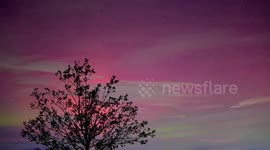 Rare Aurora Lights Up Maryland Skies Amid Powerful Geomagnetic Storm