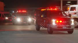 US, Los Angeles: Pacoima Rescuers Return To Families After Jamaica Deployment With Sound On Tape Part 1